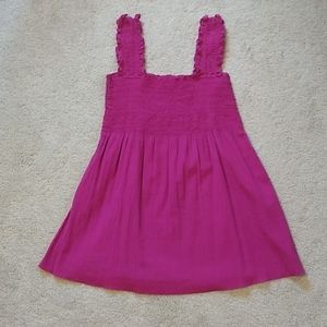 Apt. 9 Women's Babydoll Style Top. Size M. Fuchsia.